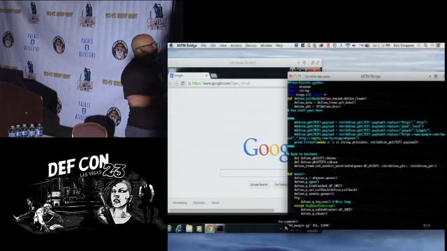 DEF CON 23 - Packet Hacking Village - MITM 101: Easy Traffic Interception Techniques Using Scapy смотреть онлайн