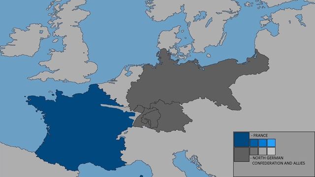 The Franco-Prussian War Mapped смотреть онлайн