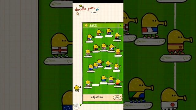 Doodle Jump- Получил все костюмы и достижения