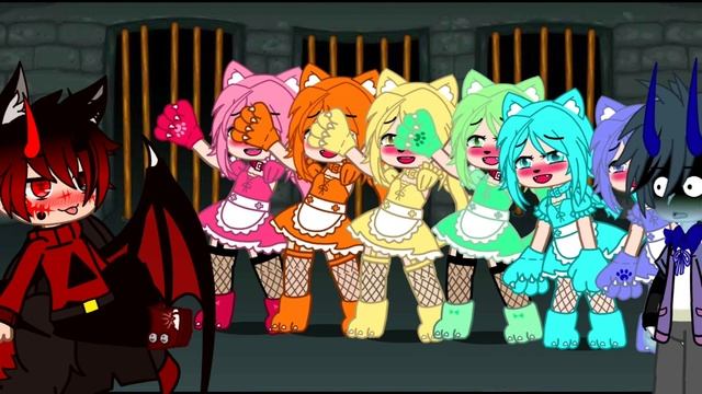 ?If I met a UWU cat and edgy bad boy? Meme смотреть онлайн