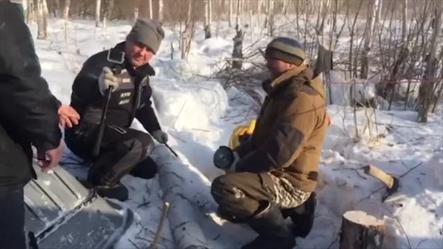 Экспедиция на снегоходах 2016 Васюганская равнина