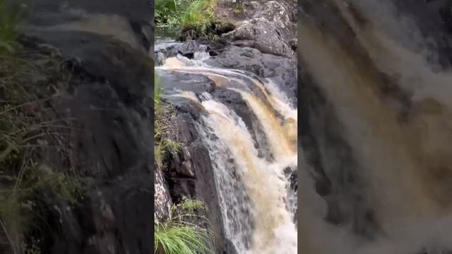 Рускеальские водопады 🌊 #вокругсветы #путешествия #рускеала смотреть онлайн