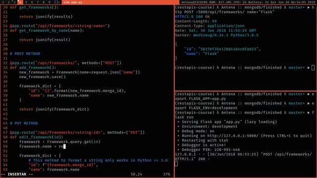 10: REST API completa con MongoDB - Curso de REST APIs смотреть онлайн