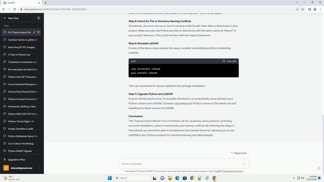 Python cannot import libsvm смотреть онлайн