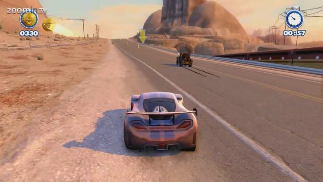 Kinect Rush A Disney Pixar Adventure - Incredibles, Toy Story, Cars, Up, Ratatouille gameplay (HD) смотреть онлайн