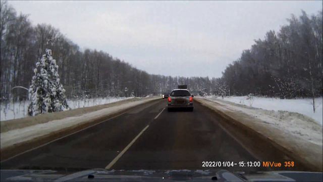 Р-74. Юрьев-Польский - Владимир 4.01.22г 4x смотреть онлайн
