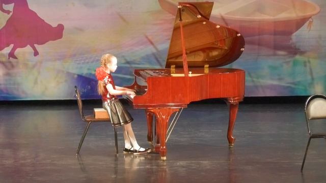 Щелокова Анна, 10 лет. Р. Глиэр "Грёзы" смотреть онлайн