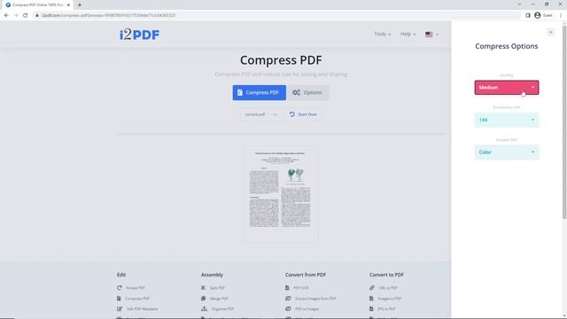 How to Compress PDF смотреть онлайн