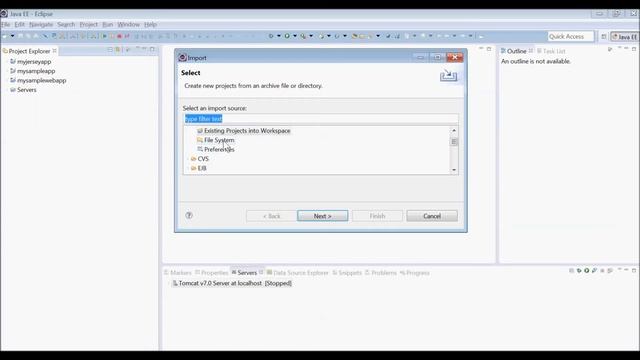 13 - Convert maven project to eclipse смотреть онлайн