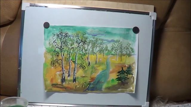 Практическая часть урока"Линия как средство выразительности" 2 класс смотреть онлайн