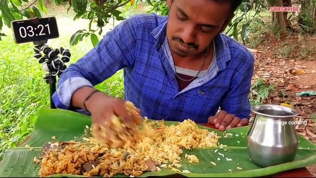 5-Minutes-5-Plate Mutton Boti Rice, Mutton Boti fry Eating challenge смотреть онлайн