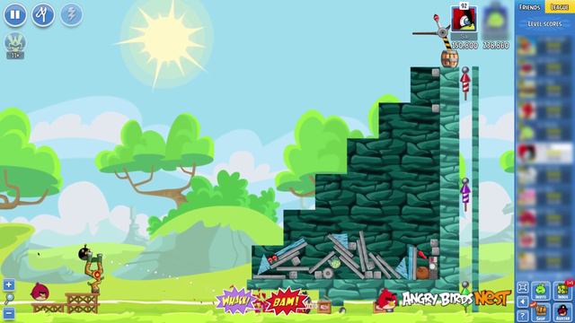 Angry Birds Friends Tournament Level 2 Week 191 Power Up Highscore Walkthrough смотреть онлайн