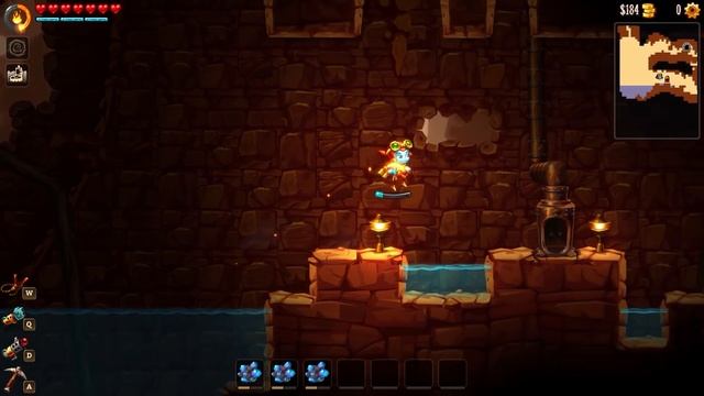 SteamWorld DIG 2. ВЕКТРОН -- ЖУТКОЕ МЕСТО! смотреть онлайн