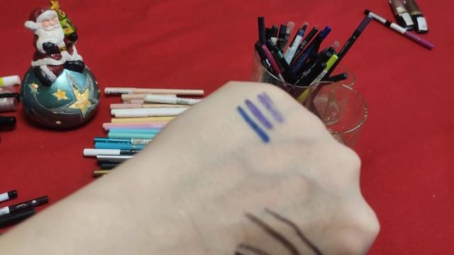 Вся моя коллекция 2021/ карандаши для глаз и губ смотреть онлайн