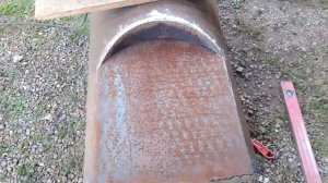 Печь в баню из трубы.