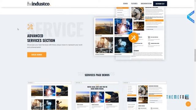 IndustCO Industry and Factory WordPress Theme Hibiki Jasper смотреть онлайн