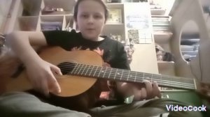 как научиться играть мелодию с днём рождения на гитаре!(на одной струне)