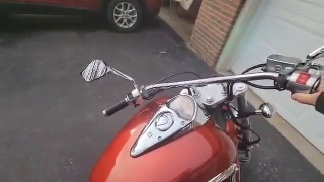 2009 Honda VTX1300C ,Vance and Hines exhaust sound смотреть онлайн