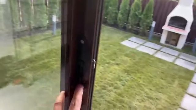 Терраса с выходом на задний двор из 3х полосного усиленного профиля смотреть онлайн