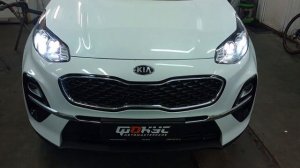 Замена головного света на led KIA SPORTAGE 4