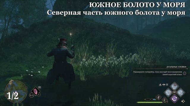 Наследие Хогвартса. ЮЖНОЕ БОЛОТО У МОРЯ. Испытания Мерлина (Kamila, PS5) смотреть онлайн