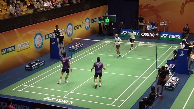 2011 Hong Kong Open (SS) - MD R16 - Jung/Lee [KOR] vs Kumar/Thomas [IND] - Game 1 (Part I) смотреть онлайн