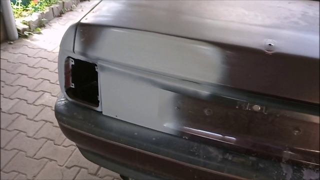 Из утиля в идеал! Опель вектра А часть 5 КРАСИМ РЕШЕТКУ И СПОЙЛЕР авто. смотреть онлайн