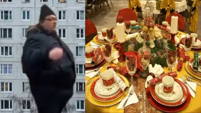 БУРГЕР КИНГ ГОВНО ОЦЕНИВАЕТ НОВОГОДНИЙ СТОЛЫ! смотреть онлайн