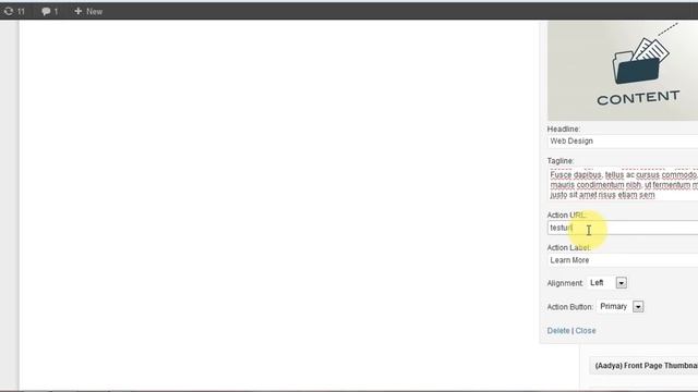 Aadya - Responsive Wordpress Theme - Configuring Front Page смотреть онлайн