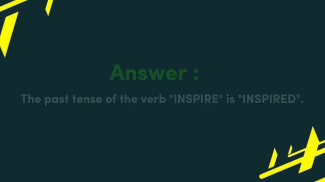 Conjugation English Verb to INSPIRE | INSPIRE Past Tense, Present, Future forms - V1 V2 V3 V4 V5 смотреть онлайн
