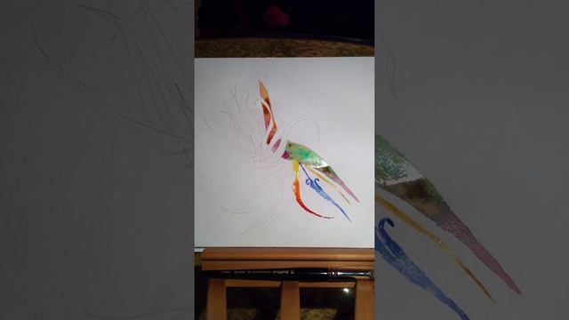 How To Paint Flowers in Watercolor-master class from the artist.Part2 смотреть онлайн