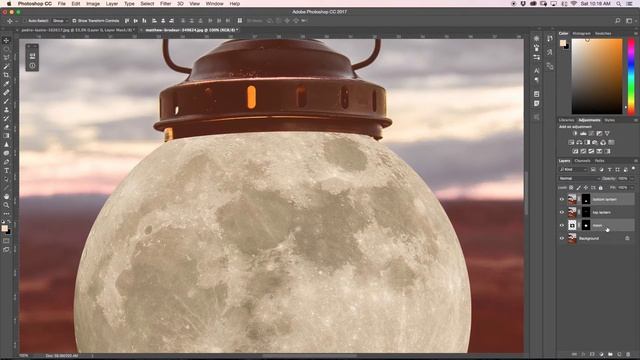 How To Create Moon Lanterns In Photoshop смотреть онлайн