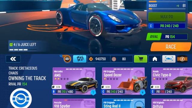 Hot Wheels ID Porsche 918 Spyder and Mazda RX-7 gameplay смотреть онлайн
