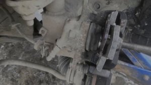 замена передних колодок ауди 100 с3 44