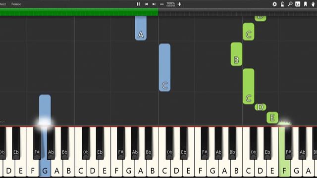 Alones Bleach OP 6 - EASY Piano Tutorial + Piano Sheets смотреть онлайн