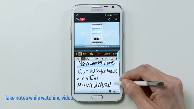 Samsung Galaxy Note II. Многозадачность смотреть онлайн