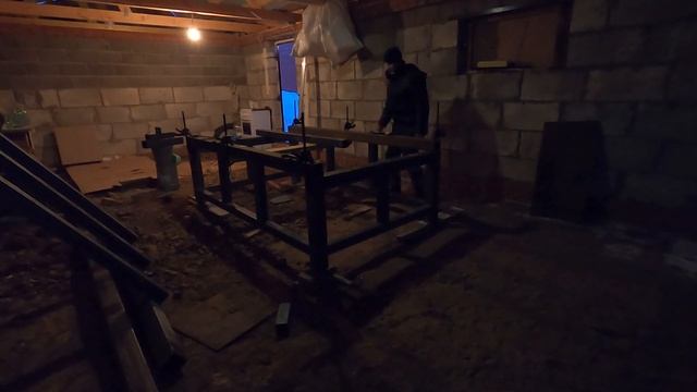 ЧПУ фрезерный станок своими руками (изготовление станины) часть2 смотреть онлайн