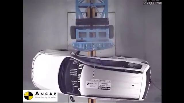 Subaru Forester X 2008 ANCAP Crash Test (5 stars) смотреть онлайн