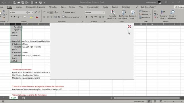 01✅MI PRIMER PROYECTO EN VISUAL BASIC PARA APLICACIONES▶️EXCEL-VBA