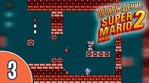 [03/20] Прохождение Super Mario Bros. 2 (NES/Денди): «Вредная Мышь»