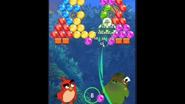 Angry Birds POP 2 Level 160 - NO BOOSTERS 😠🐦📌 | SKILLGAMING ✔️ смотреть онлайн