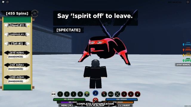 [КОД!]КАК ПОМЕНЯТЬ ЦВЕТ ХВОСТАТОГО? | SHINDO LIFE смотреть онлайн