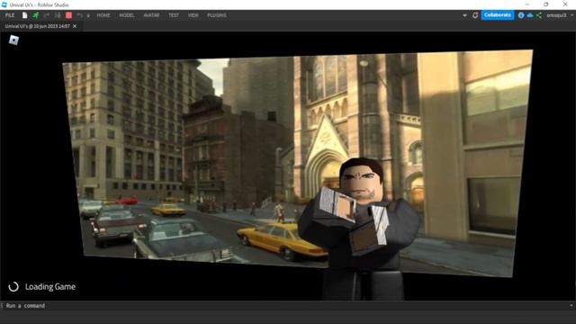Grand Theft Auto Loading Screen - Roblox Studio смотреть онлайн