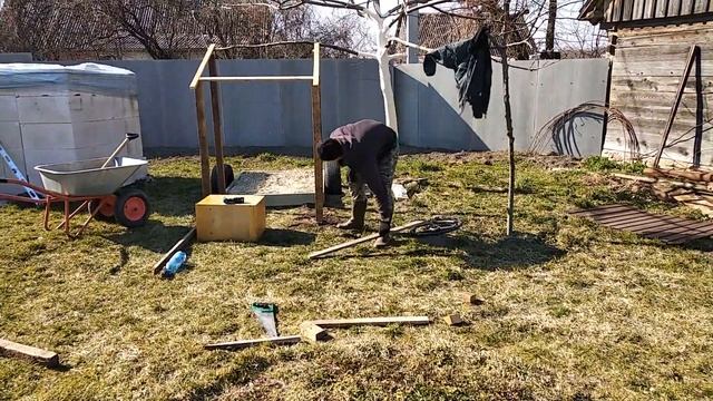 ПЕСОЧНИЦА В ВИДЕ МАШИНЫ ( НАЧАЛО) #15 смотреть онлайн