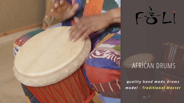 Traditional Master djembe by foli drums смотреть онлайн