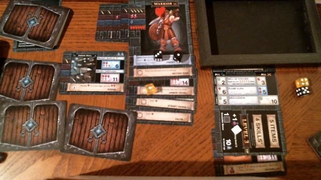 One Deck Dungeon: Warrior vs Dragon смотреть онлайн