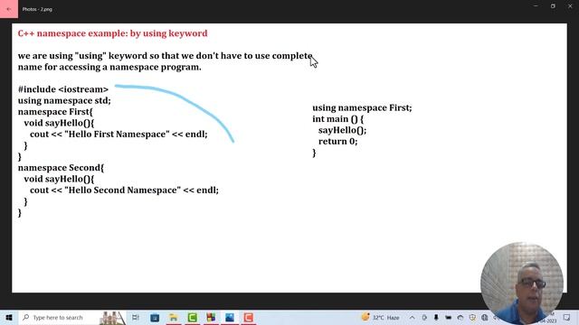 Namespaces in C++ || Creating Namespace in c++ || Using Namespace in c++ смотреть онлайн