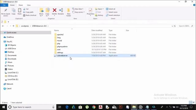wordpress offline using usbwebserver as a development enviroment(IDE) смотреть онлайн