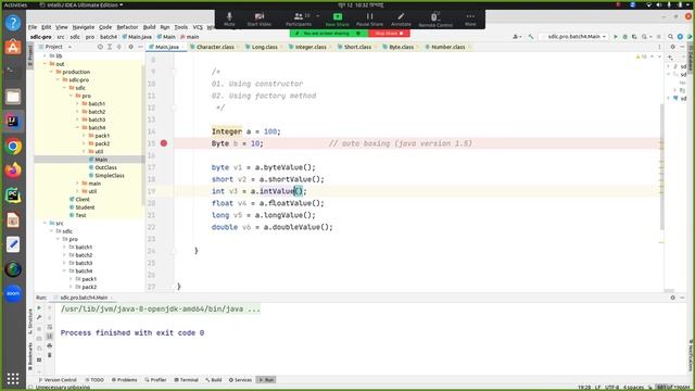 Wrapper Class | Chapter-05 | Part-01 | Batch-04 смотреть онлайн