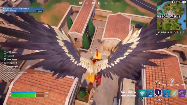 Fortnite Angry Bird Challenge смотреть онлайн